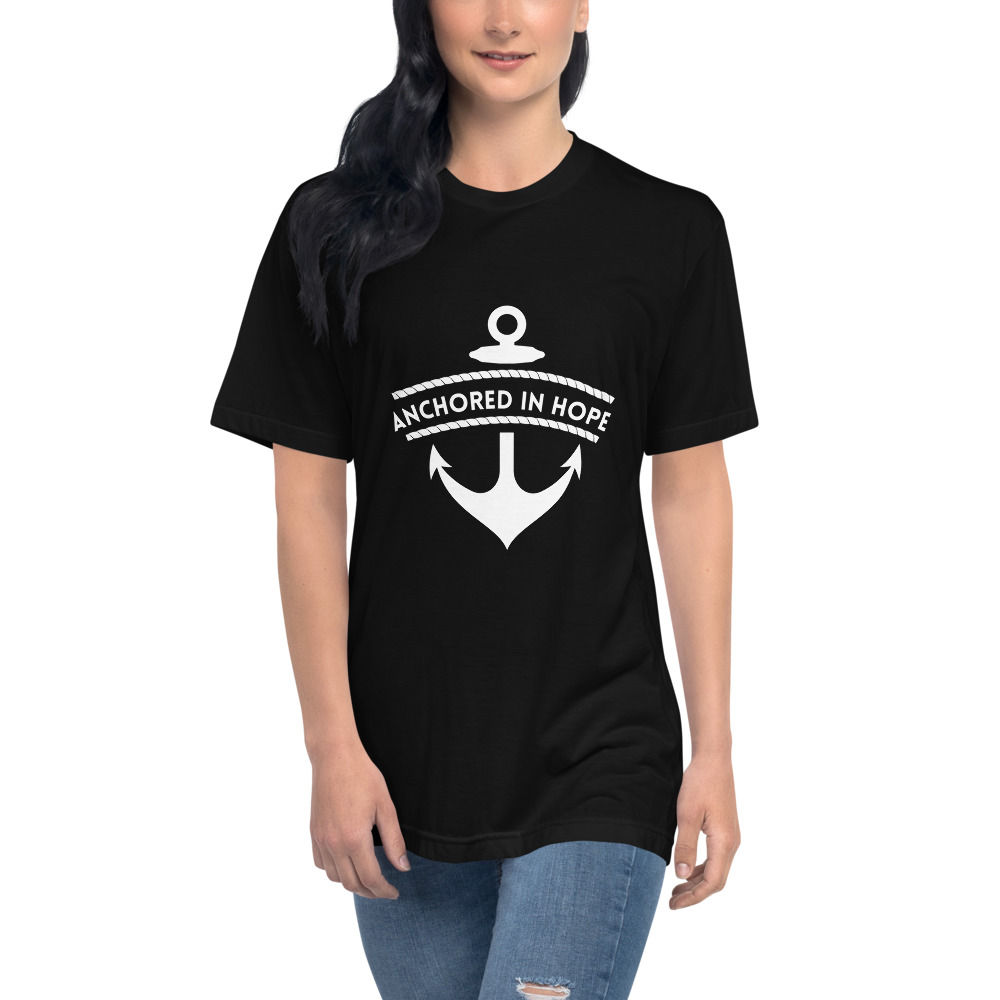 ANCHORED IN HOPE (Unisex Crew Neck Tee)