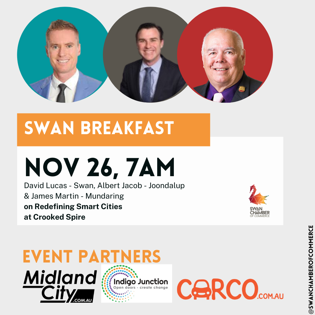 Swan Breakfast - Redefining Smart Cities | Swan Chamber of Commerce