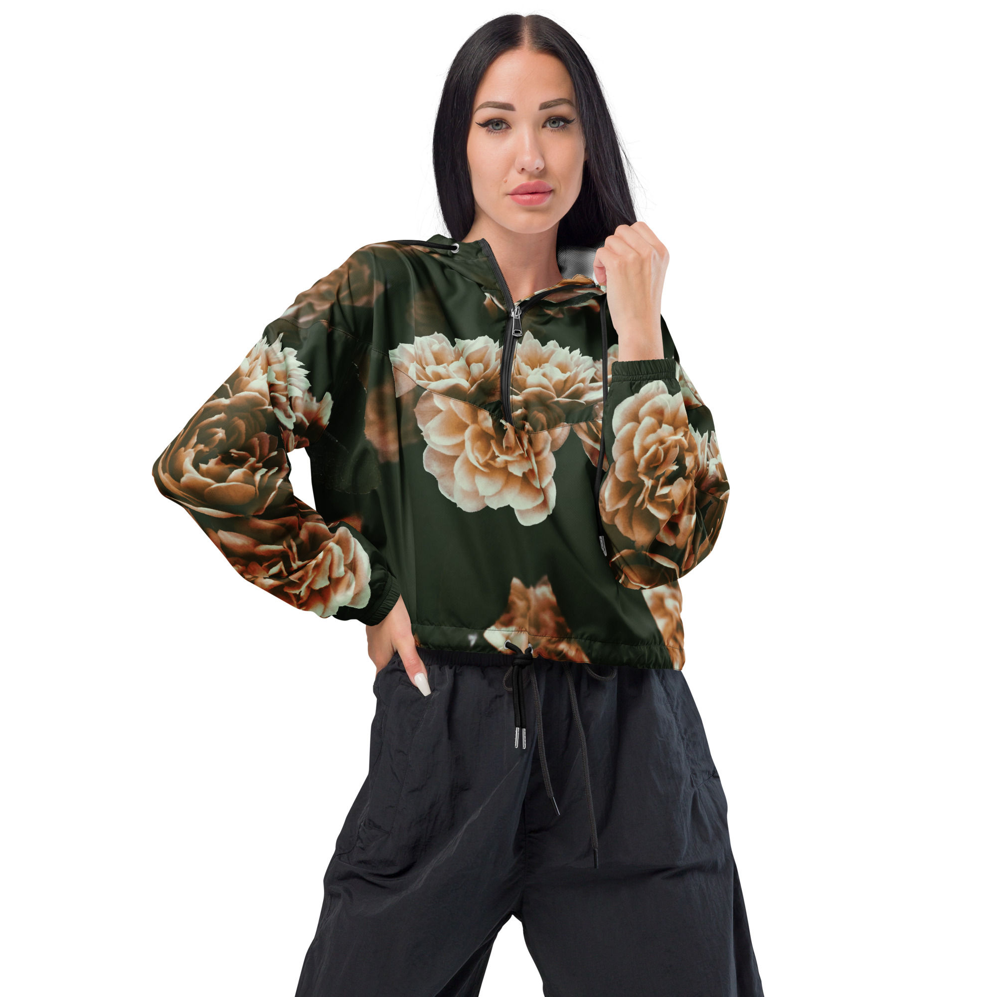 Women’s cropped windbreaker