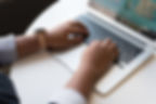 A software developer writing a blog post