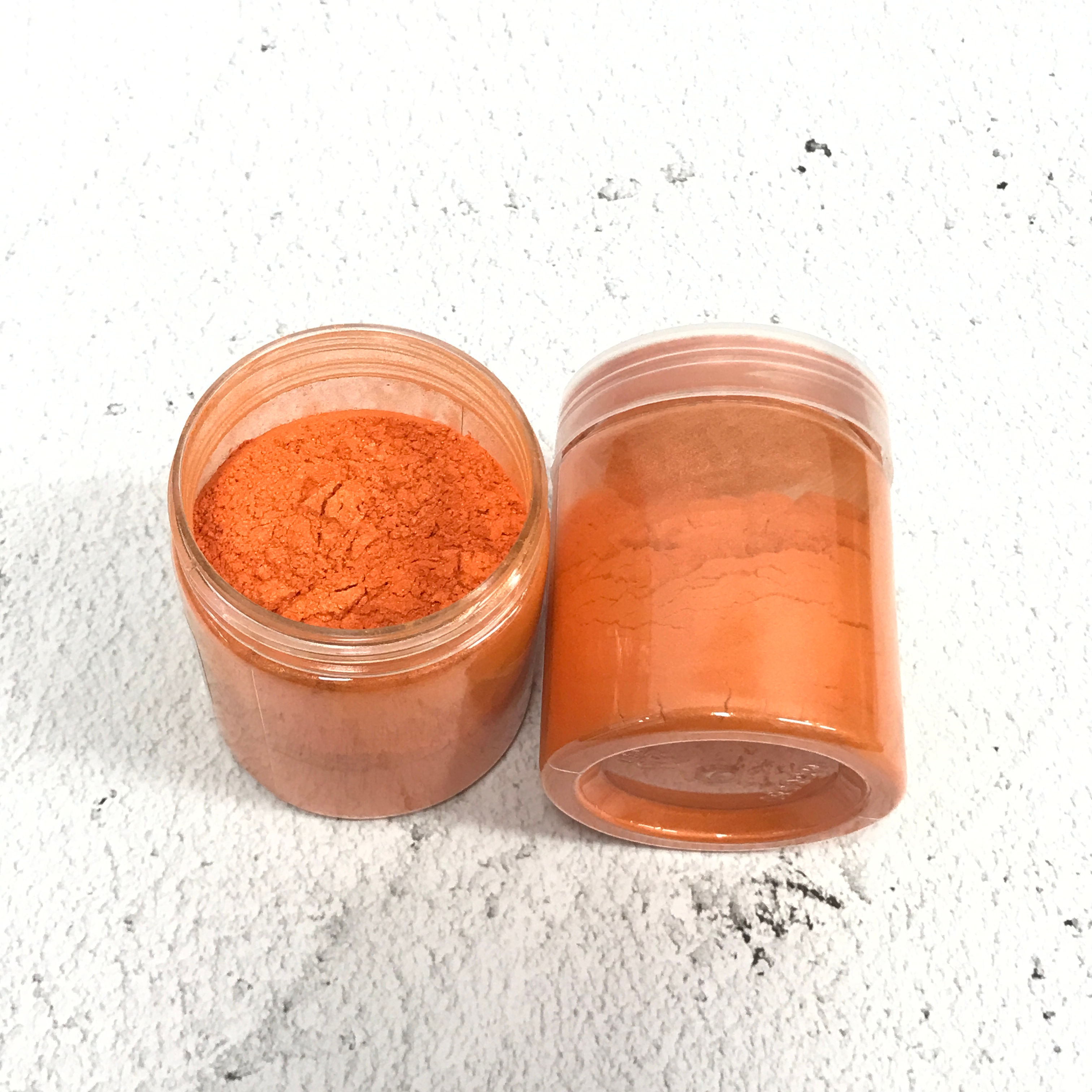 手工皂專用珠光粉【珠光雙彩橙黃色】