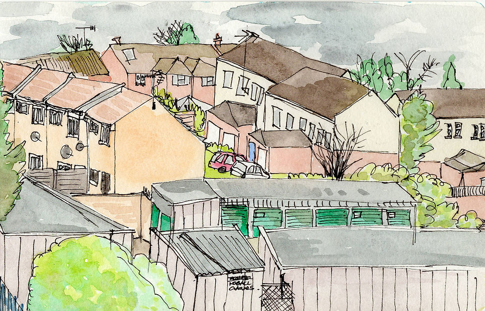 View from apartment in Braintree