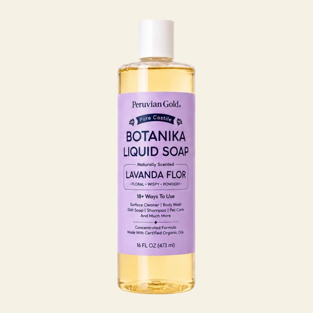 Lavanda Flor Botanika Liquid Soap