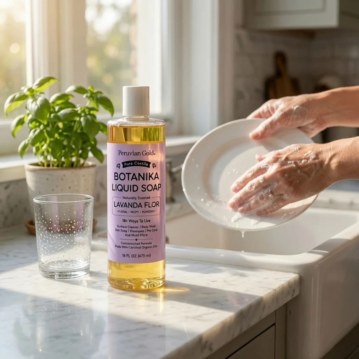 Lavanda Flor Botanika Liquid Soap