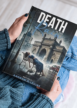 Death in the Rain cover by Andrew D. Levine
