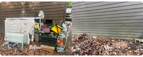 Before and After Junk Removal