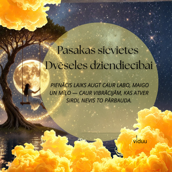 Naksniga noskaņa, sieviete šupolēs