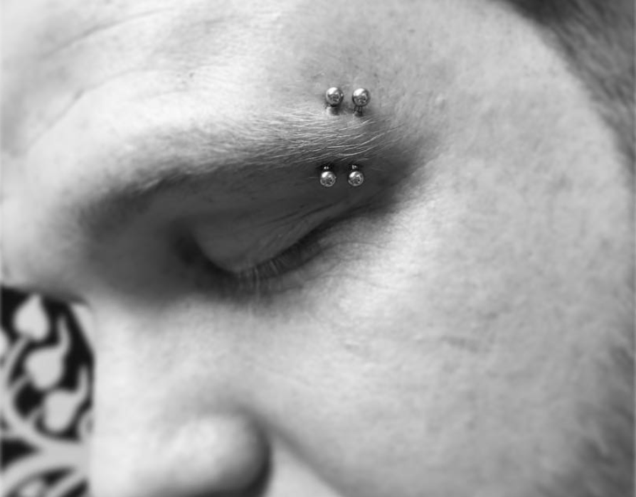 Sticks & Stones Eyebrow Piercings