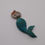 Thumbnail: Glass Mermaid Pendant 2
