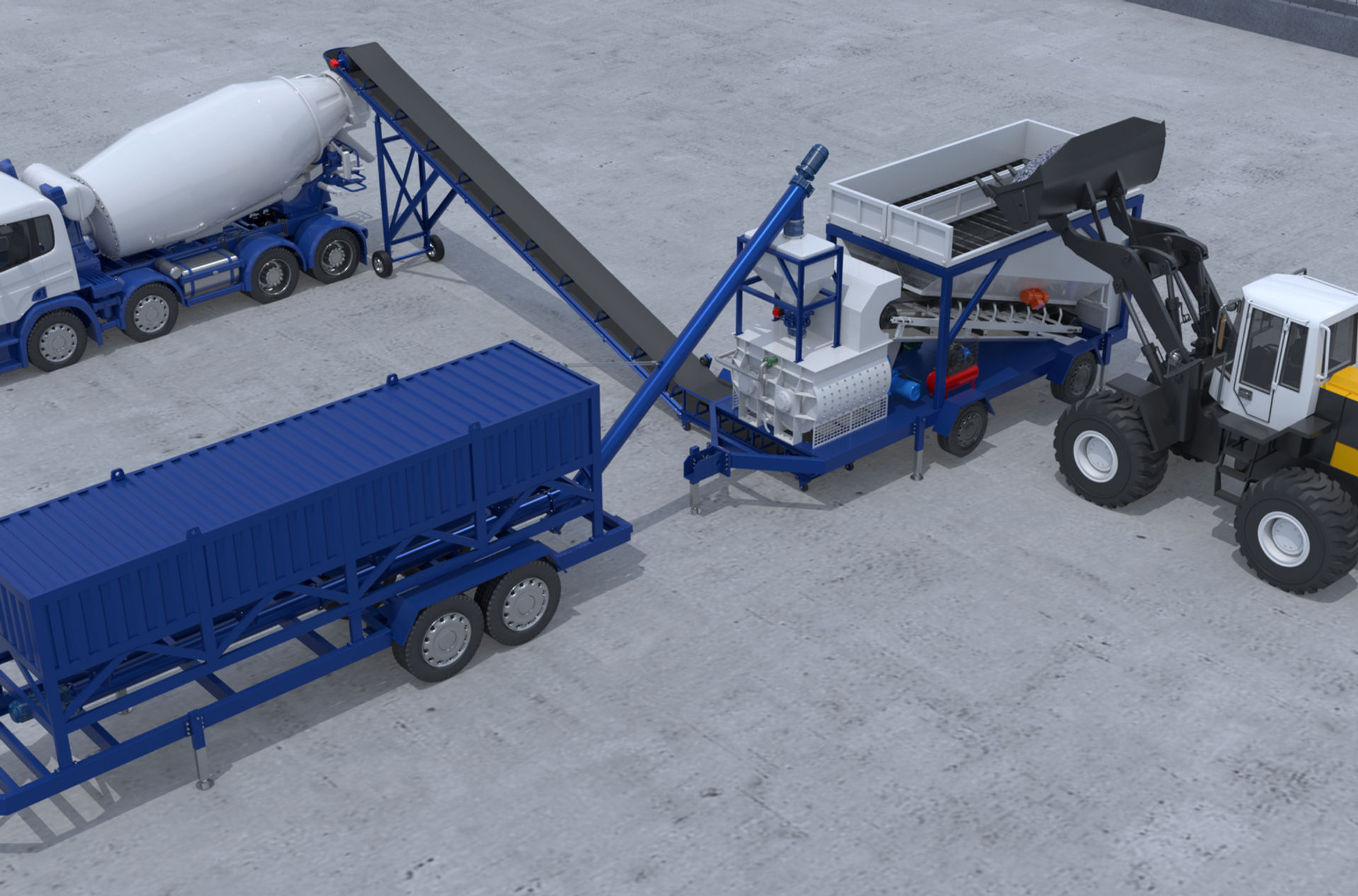 Centrale béton CLC Betonmixer