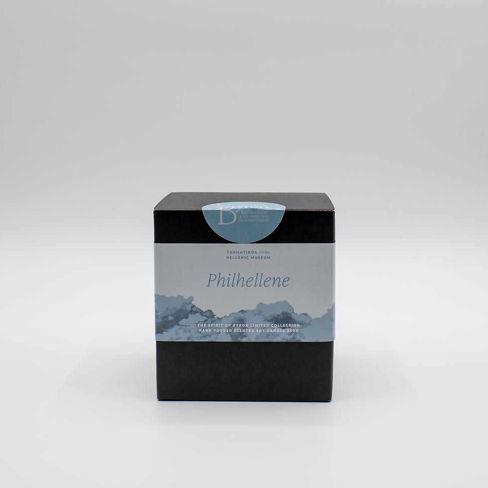 The Spirit of Byron Candle | Philhellene