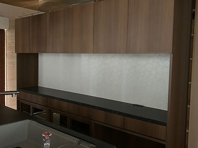 キッチンバック収納棚