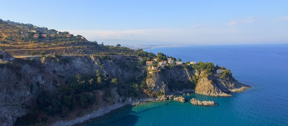 Ionian Coastline in Calabria: a panoramic view of the Coastal Cluster by IT Overseas Property.