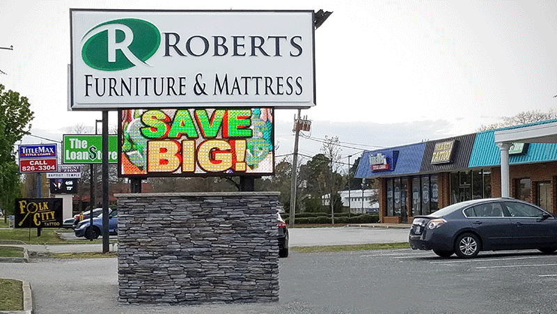 Business Sign w/ LED Display.gif
