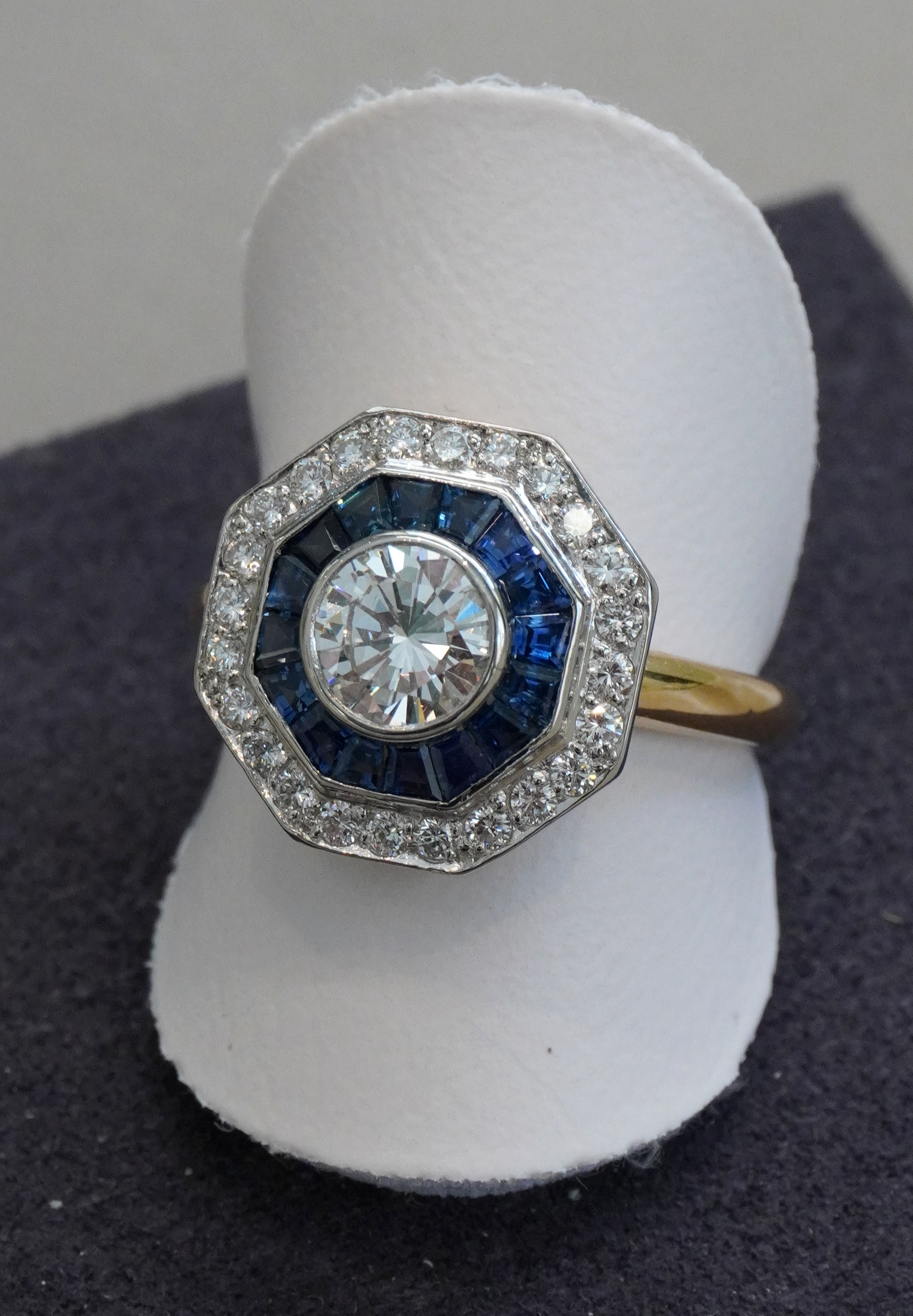 Bague Sa Majesté Bleue