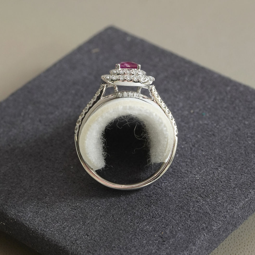 Thumbnail: Bague " Saphir "