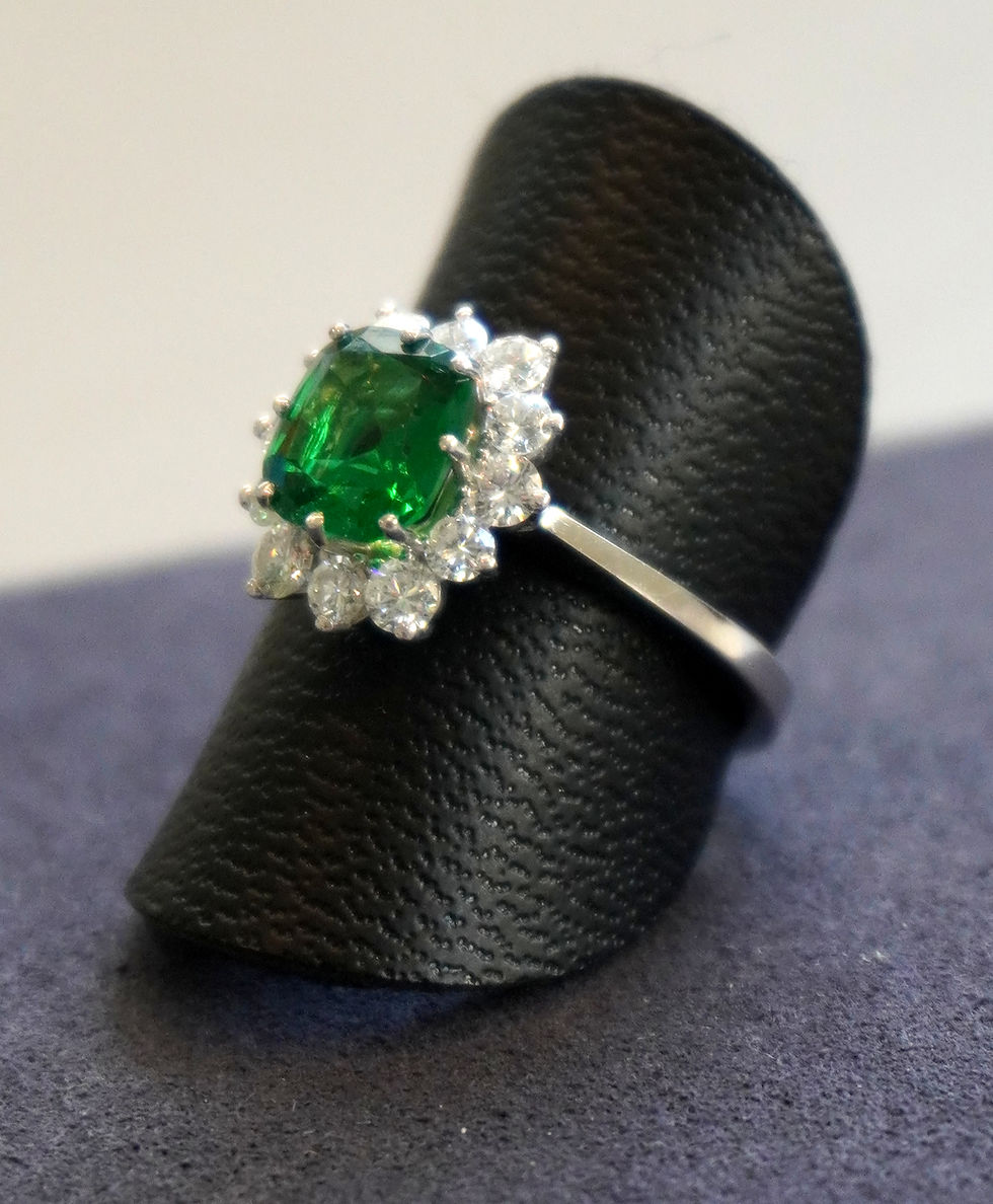 Thumbnail: Bague "Tsavorite "