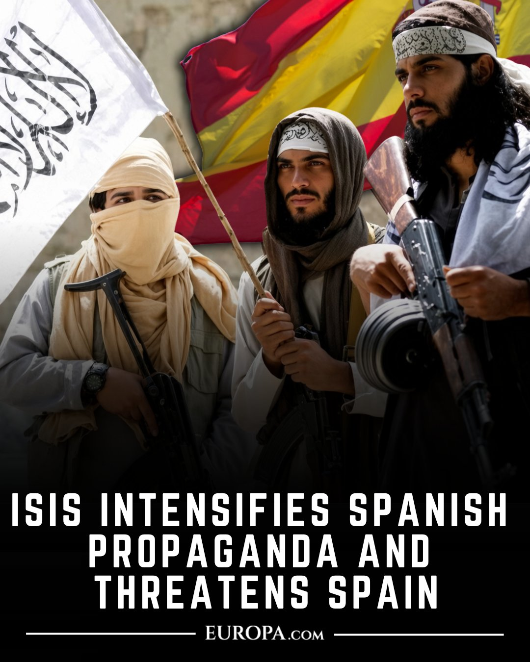 Vehabije iz ISIS-a bude se iz kome! ISIS je intenzivirao svoju propagandu na španskom jeziku i uputio nove prijetnje Španiji. Naravno, o Izraelu se nikada nisu oglasili!