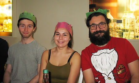 Mr Callum Tromans-Coia, Ms Lucy Armstrong and Dr Antonio Ariza 