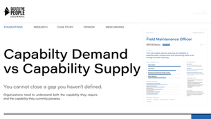 Capability Demands vs Capability Supply