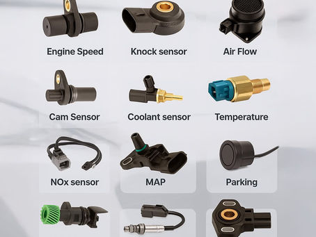 Essential car sensors