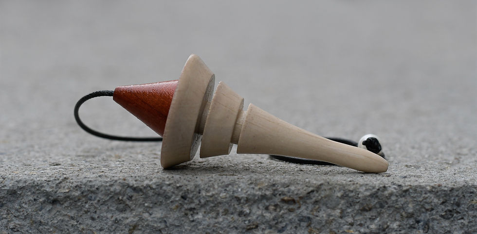 Miniatura: Pendel Holz Weiss Braun