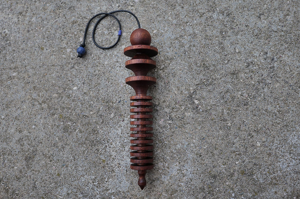 Miniatura: Pendel Holz Dunkel