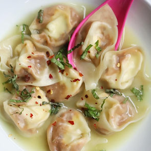 Italian Sausage and Fennel Ravioli / Wontons