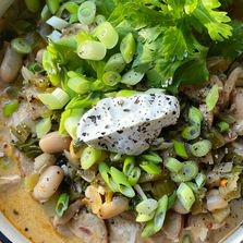 Sausage + Beans over Rice