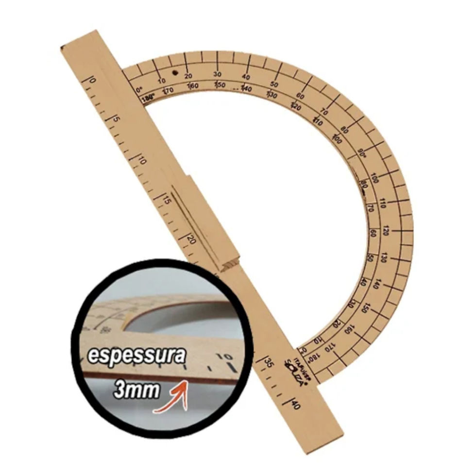 Miniatura: Tranferidor 180º Souza