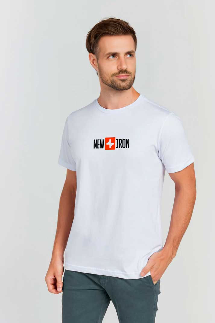 Camiseta New Iron - Branca