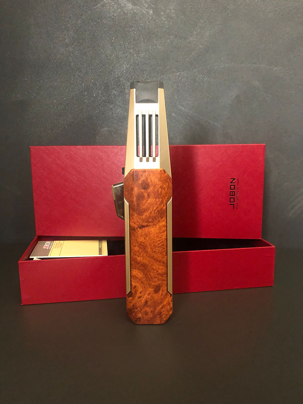 Miniatura: Super Maçarico Portátil Chama De Alta Propulsão Churrasco Nf - Dourado