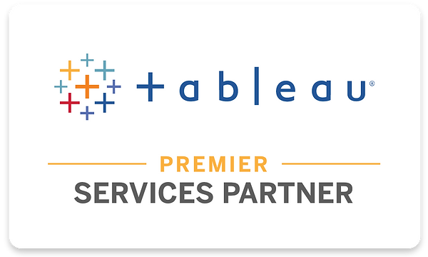 Tableau Premier Services Partner badge