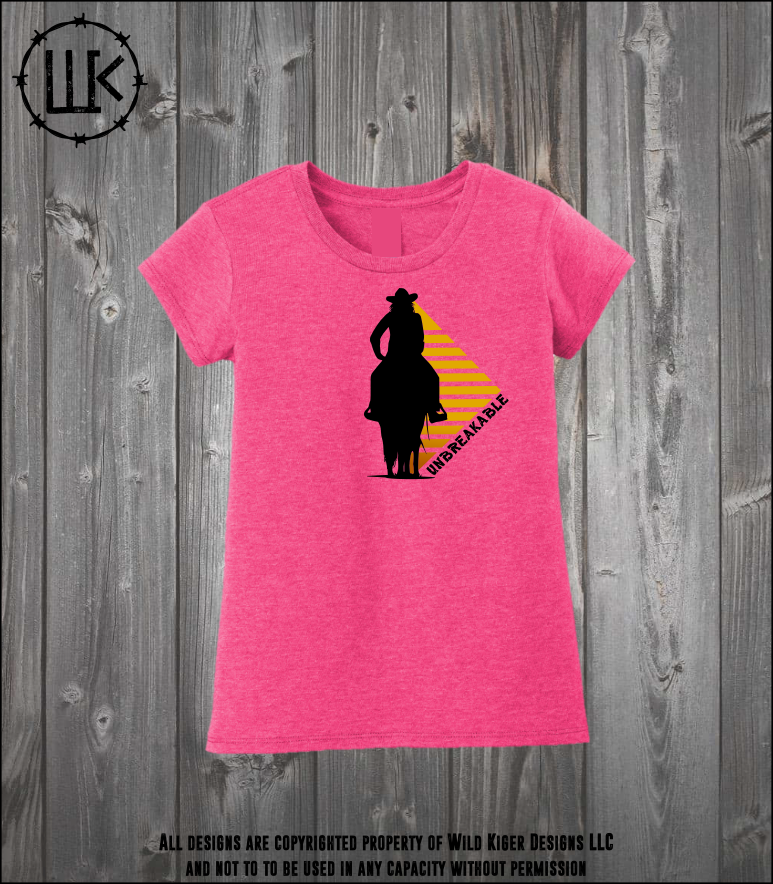 Thumbnail: Youth Cowgirl Rides Away Tee