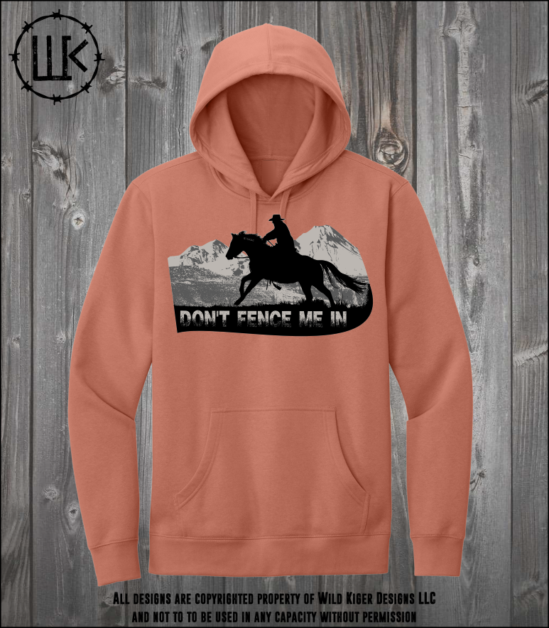 Thumbnail: Don't Fence Me In Hoodie