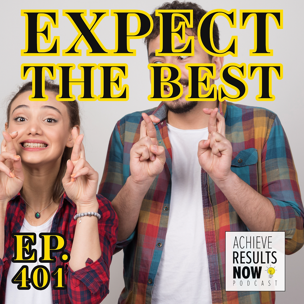 Discover how to manage uncertainty and achieve personal and professional goals. Learn how to set high expectations and best prepare for the worst.