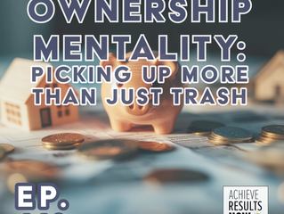 • Stop waiting, start achieving. Embrace ownership, ask "What else can I do?" for real change.