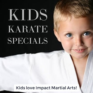Kids karate, martial arts & kickboxing