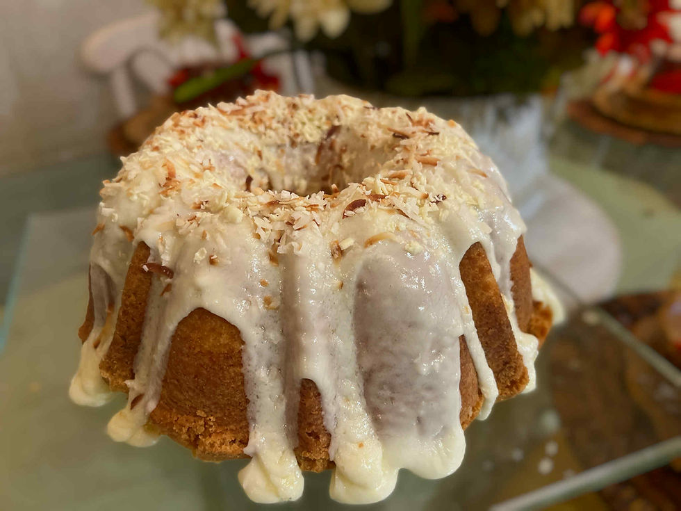 White Velvet Pound Cake