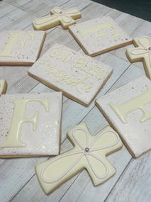 Baby Girl Christening, colors can be modified to match your theme.