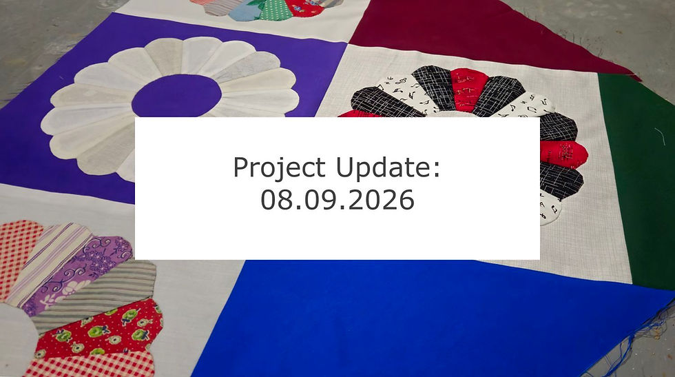 Project Update: 08.09.2026