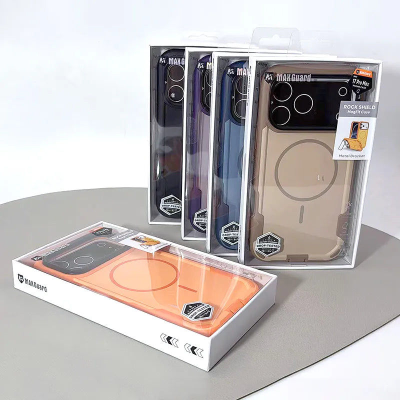 Thumbnail: Case for iPhone 12/12 pro 6.1 Maxguard Rock Shield Magfit