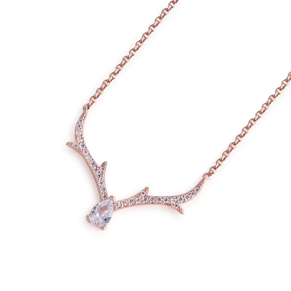 Thumbnail: Deer Bracelet rosegold