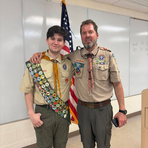 Congratulations to BSA Troop 300's Newest Eagle Scout, Tyler Alonge!