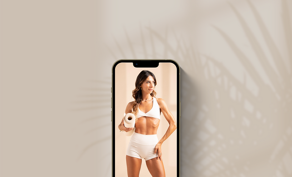 Brown Elegant Minimalist Reminder Popup Smartphone Mockup Instagram Post (1920 x 1500 px).