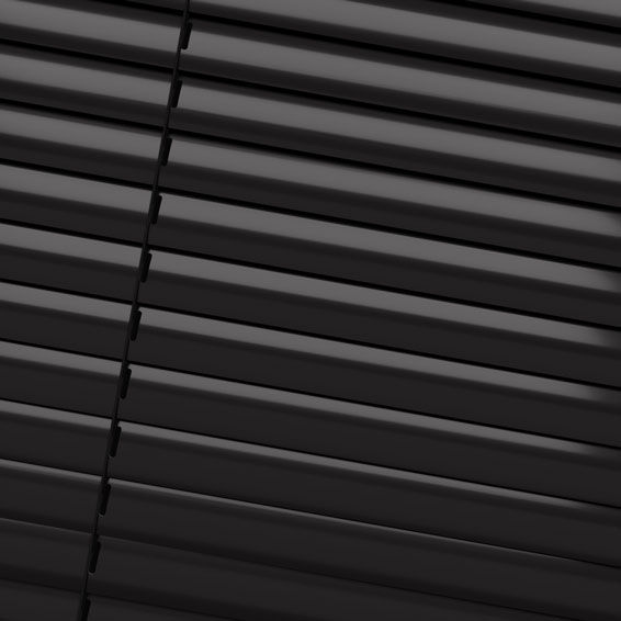 Thumbnail: No Drill Perfect Fit® Studio Jet Black Venetian Blind
