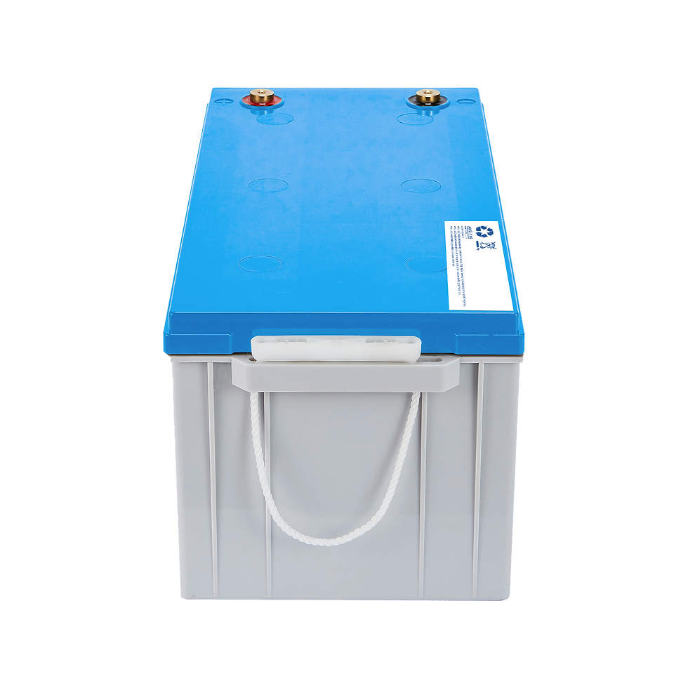 Küçük resim: Lexron 12V 210 Ah Jel Akü