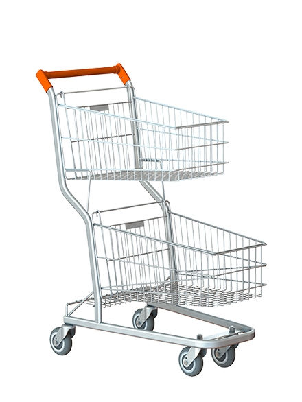 CARRINHO DE COMPRAS 90L DUPLO