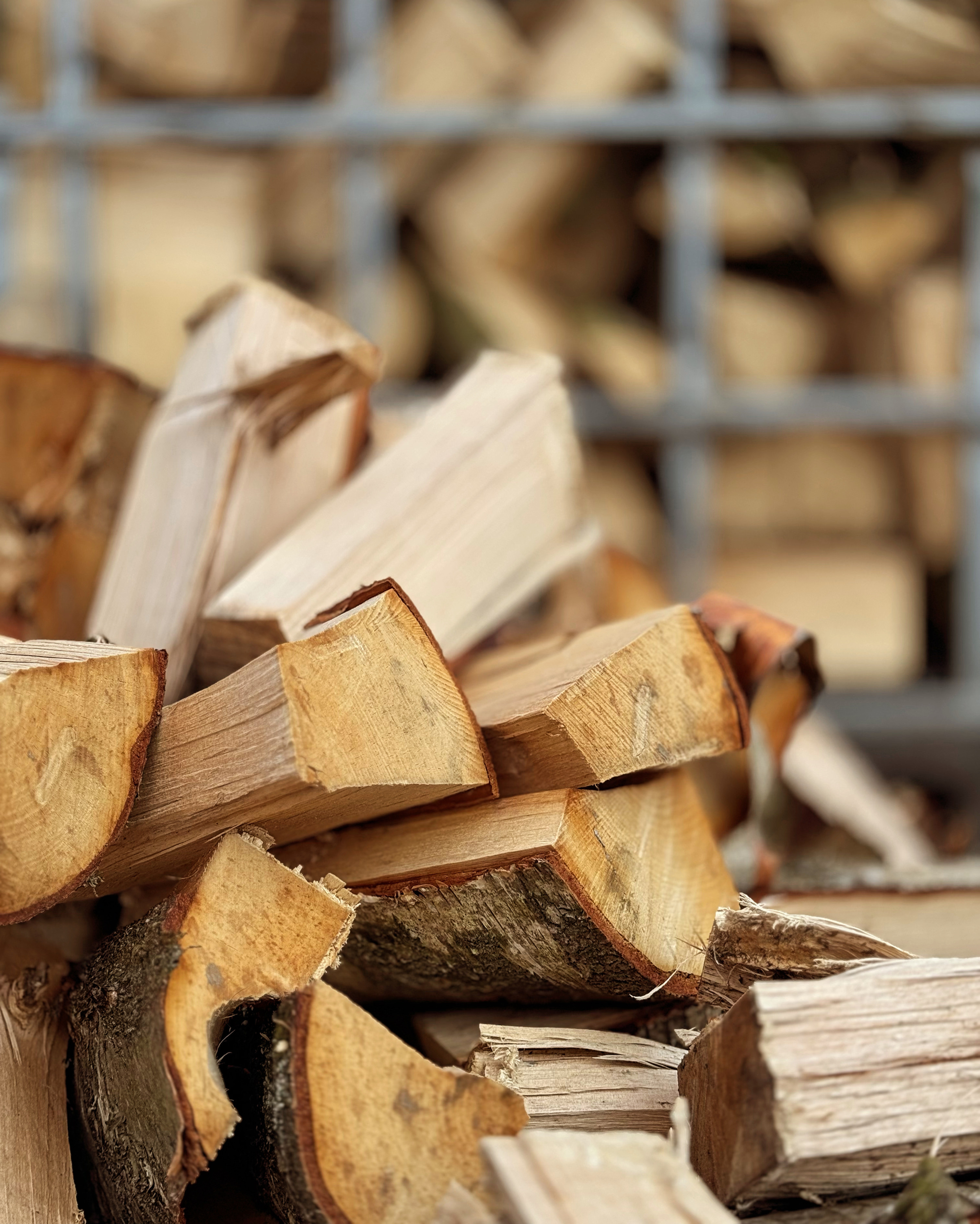 Builders bag of Seasoned firewood.