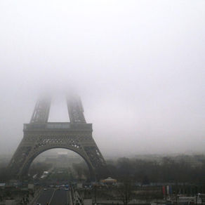 Paris in the fog